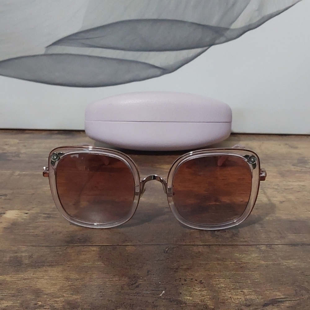 Coach rose gold sunglasses